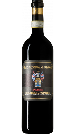 Bottle of Ciacci Piccolomini d'Aragona Pianrosso Brunello di Montalcino 2017 wine 750 ml