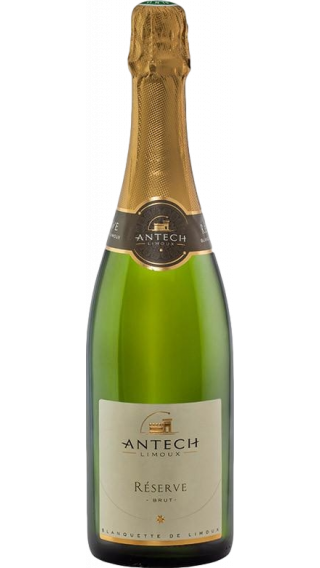 Bottle of Antech Limoux Reserve Brut 2015 wine 750 ml