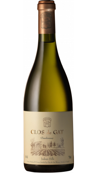 Bottle of Clos de Gat Chardonnay 2017 wine 750 ml