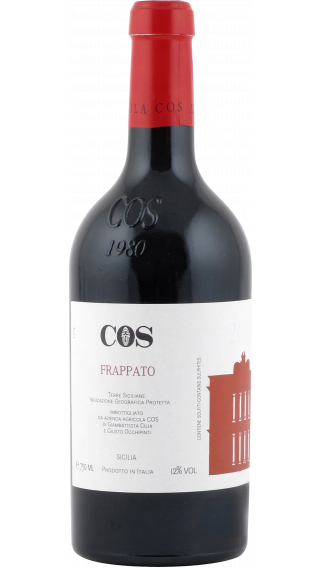 Bottle of COS Frappato 2019 wine 750 ml