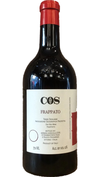Bottle of COS Frappato 2022 wine 750 ml