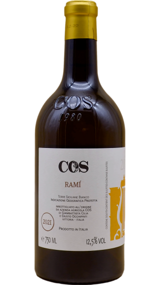 Bottle of COS Rami 2022 wine 750 ml