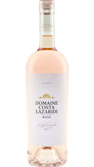 Bottle of Costa Lazaridi Rose 2023 wine 750 ml
