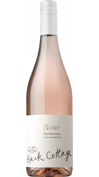 Bottle of Black Cottage Rose 2018 wine 750 ml