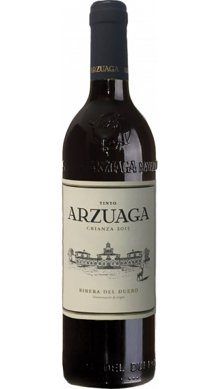 Bottle of Arzuaga Crianza 2015 wine 750 ml