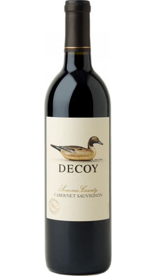 Bottle of Duckhorn Decoy Cabernet Sauvignon 2016 wine 750 ml