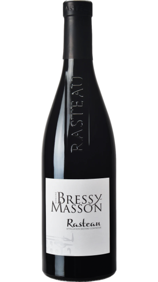 Bottle of Domaine Bressy Masson Rasteau 2021 wine 750 ml