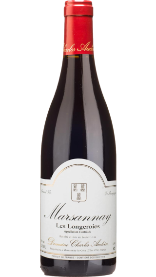 Bottle of Domaine Charles Audoin Marsannay Les Longeroies 2021 wine 750 ml
