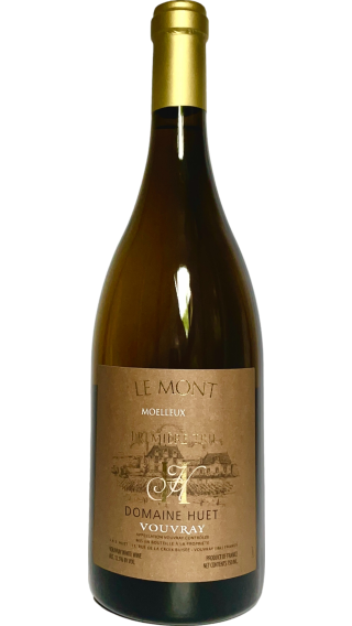 Bottle of Domaine Huet Vouvray Le Mont Premiere Trie Moelleux 2022 wine 750 ml