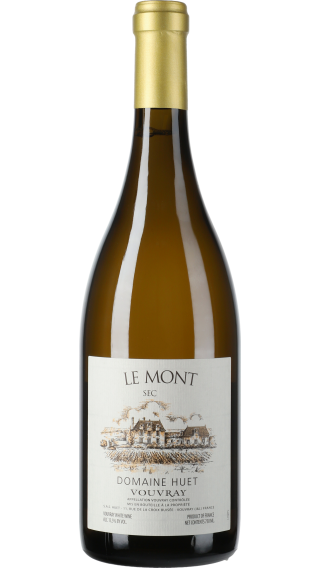 Bottle of Domaine Huet Vouvray Le Mont Sec 2021 wine 750 ml