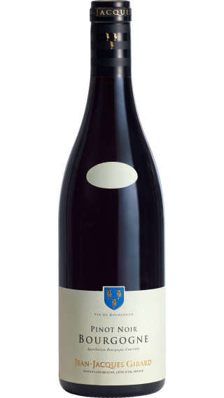 Bottle of Domaine Jean-Jacques Girard Bourgogne Pinot Noir 2021 wine 750 ml