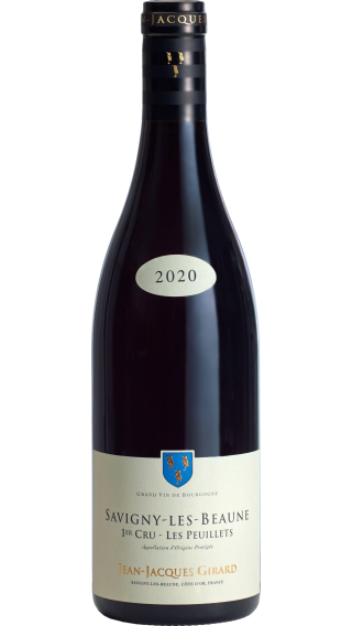 Bottle of Domaine Jean-Jacques Girard Savigny les Beaune Premier Cru Les Peuillets 2020 wine 750 ml
