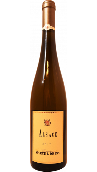 Bottle of Marcel Deiss Alsace Blanc 2017 wine 750 ml