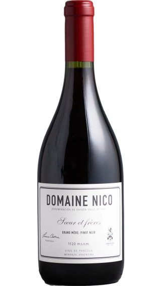 Bottle of Domaine Nico Grande Mere Pinot Noir 2022 wine 750 ml