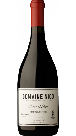 Bottle of Domaine Nico Grande Pere Pinot Noir 2019 wine 750 ml