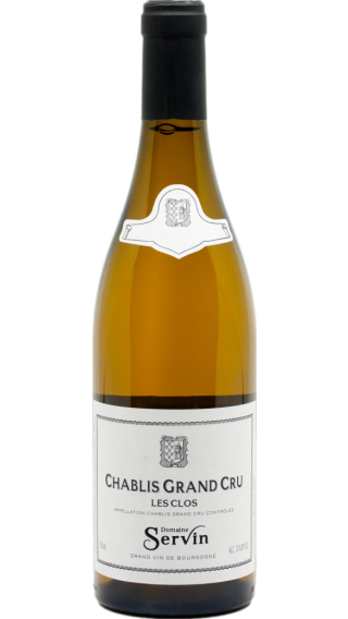 Bottle of Domaine Servin Chablis Grand Cru Les Clos 2022 wine 750 ml