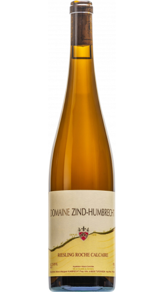 Bottle of Domaine Zind-Humbrecht Riesling Roche Calcaire 2020 wine 750 ml