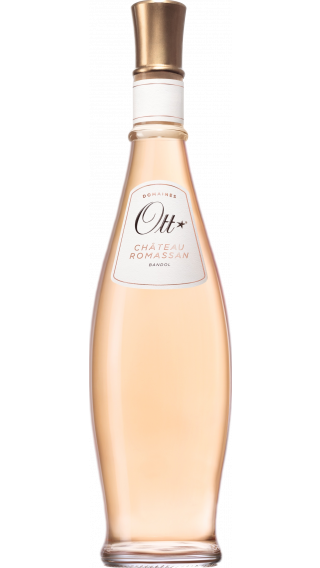 Bottle of Domaines Ott Chateau Romassan Bandol Rose 2018 wine 750 ml