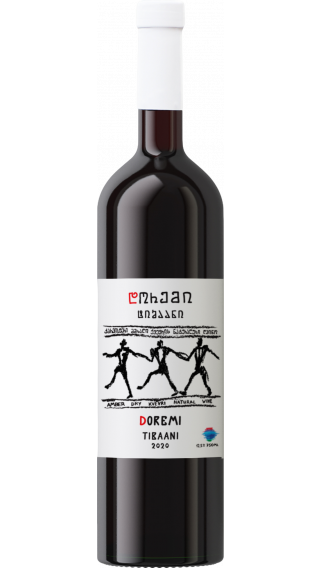 Bottle of DoReMi Tibaani 2020 wine 750 ml