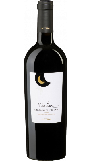 Bottle of Cantina Cellaro Due Lune Nerello Mascalese – Nero D’Avola 2017 wine 750 ml