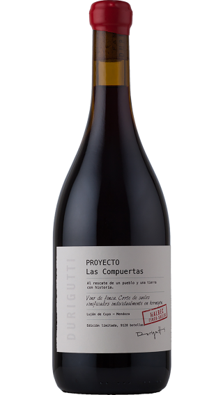 Bottle of Durigutti Proyecto Las Compuertas Cinco Suelos Malbec 2022 wine 750 ml