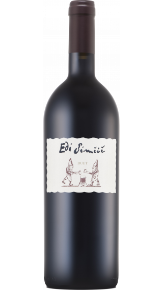 Bottle of Edi Simcic Duet 2017 wine 750 ml