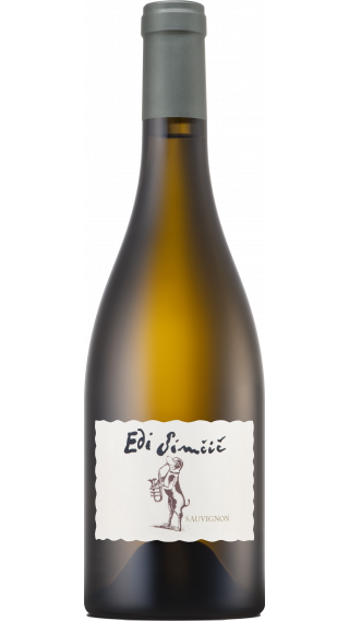 Bottle of Edi Simcic Sauvignon 2020 wine 750 ml