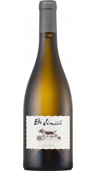 Bottle of Edi Simcic Sivi Pinot 2018 wine 750 ml