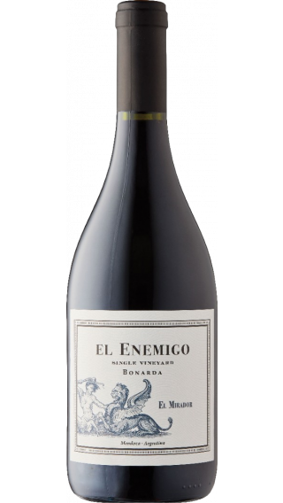 Bottle of El Enemigo  El Mirador Single Vineyard Bonarda 2019 wine 750 ml