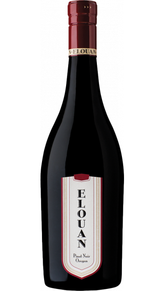 Bottle of Elouan Pinot Noir 2016 wine 750 ml