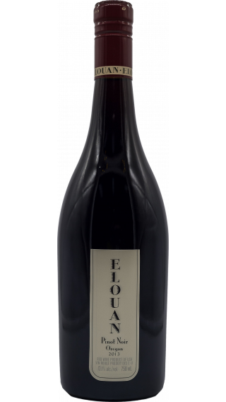 Bottle of Elouan Pinot Noir 2013 wine 750 ml