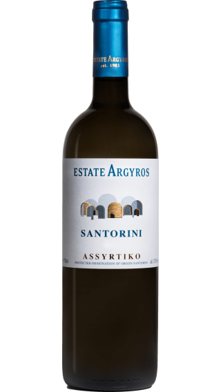Bottle of Estate Argyros Assyrtiko 2023 wine 750 ml