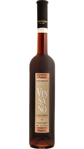 Bottle of Estate Argyros Vinsanto First Release 2015 wine 500 ml
