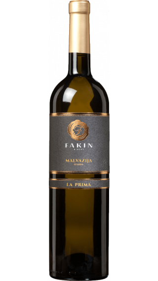 Bottle of Fakin La Prima Malvazija 2020 wine 750 ml