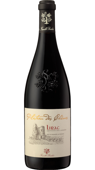 Bottle of Famille Brechet Lirac Plateau des Chenes 2017 wine 750 ml