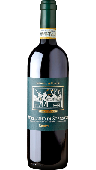 Bottle of Fattoria Le Pupille Morellino Di Scansano Riserva 2020 wine 750 ml