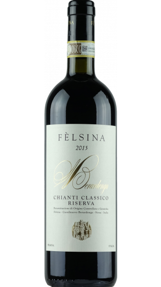 Bottle of Felsina Chianti Classico Reserva 2015 wine 750 ml