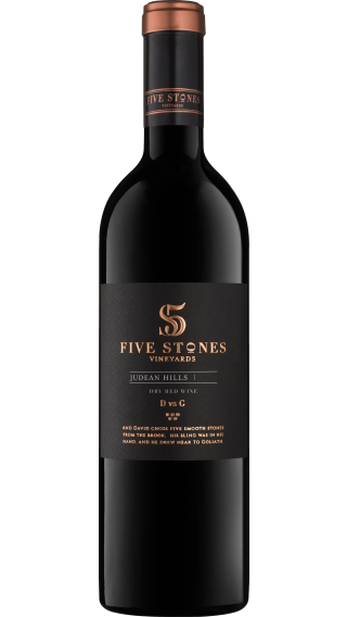Bottle of Five Stones D vs G Red 2022 wine 750 ml