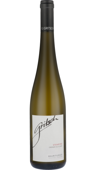 Bottle of FJ Gritsch Gruner Veltliner Steinporz Smaragd 2022 wine 750 ml
