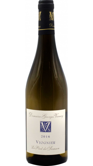 Bottle of Georges Vernay Viognier Le Pied de Samson 2017 wine 750 ml