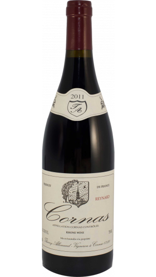 Bottle of Thierry Allemand Reynard Cornas 2012 wine 750 ml