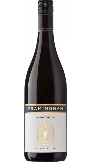 Bottle of Framingham Pinot Noir 2015 wine 750 ml