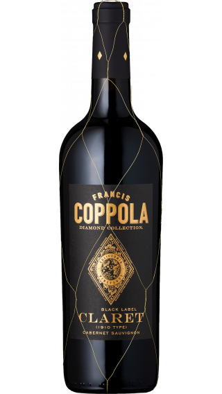 Bottle of Francis Ford Coppola Diamond Collection Claret 2018 wine 750 ml