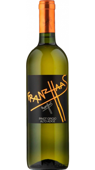 Bottle of Franz Haas  Pinot Grigio 2018 wine 750 ml