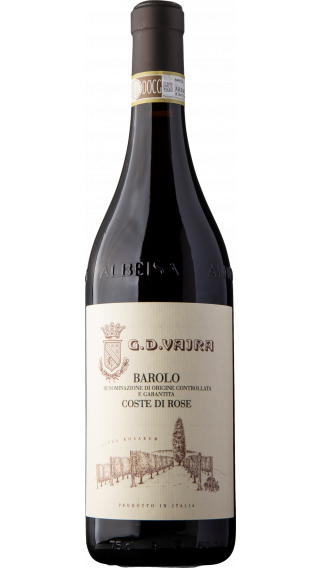 Bottle of G.D. Vajra Barolo Coste di Rose 2017 wine 750 ml