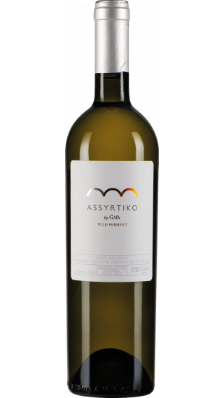 Bottle of Gaia Assyrtiko Wild Ferment 2020 wine 750 ml