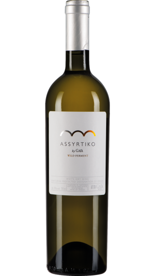 Bottle of Gaia Assyrtiko Wild Ferment 2023 wine 750 ml