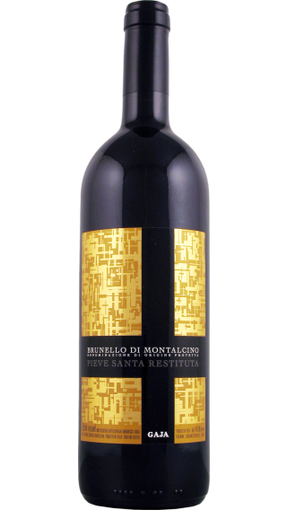Bottle of Gaja Pieve Santa Restituta Brunello di Montalcino 2018 wine 750 ml
