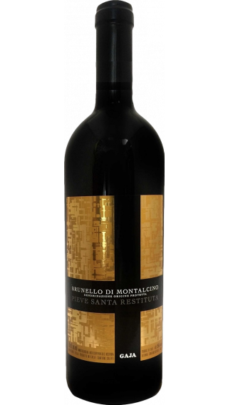 Bottle of Gaja Pieve Santa Restituta Brunello di Montalcino 2015 wine 750 ml