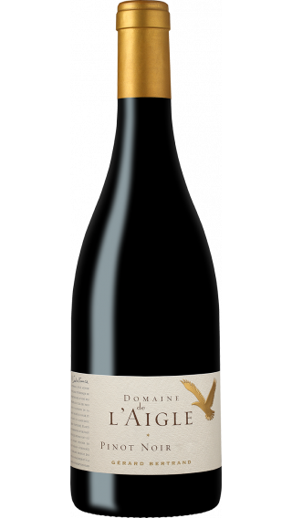 Bottle of Gerard Bertrand Domaine de L'Aigle Pinot Noir 2018 wine 750 ml